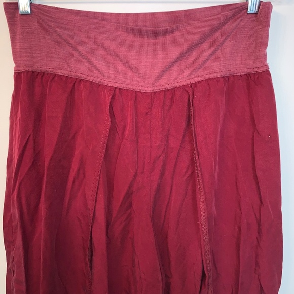 Free People Movement Chica Lyrical Flow Pant Berry L - Picture 6 of 15